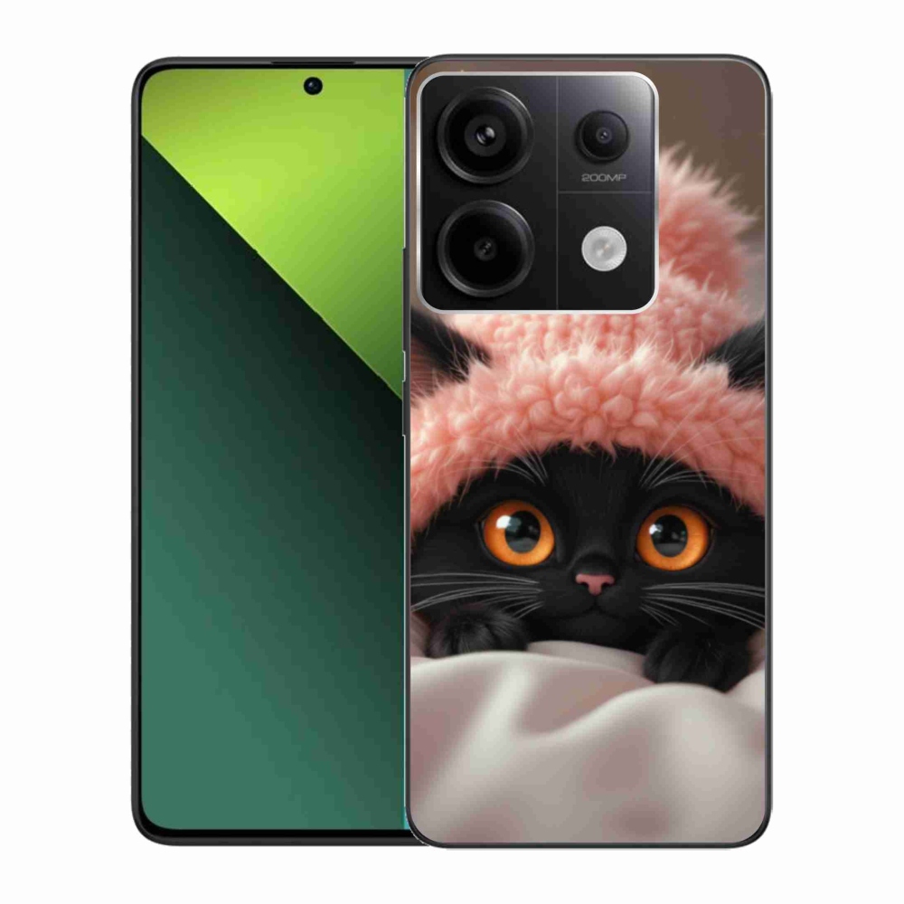 Gél borítás mmCase a Xiaomi Redmi Note 13 Pro 5G/Poco X6 5G számára - aranyos cica 7