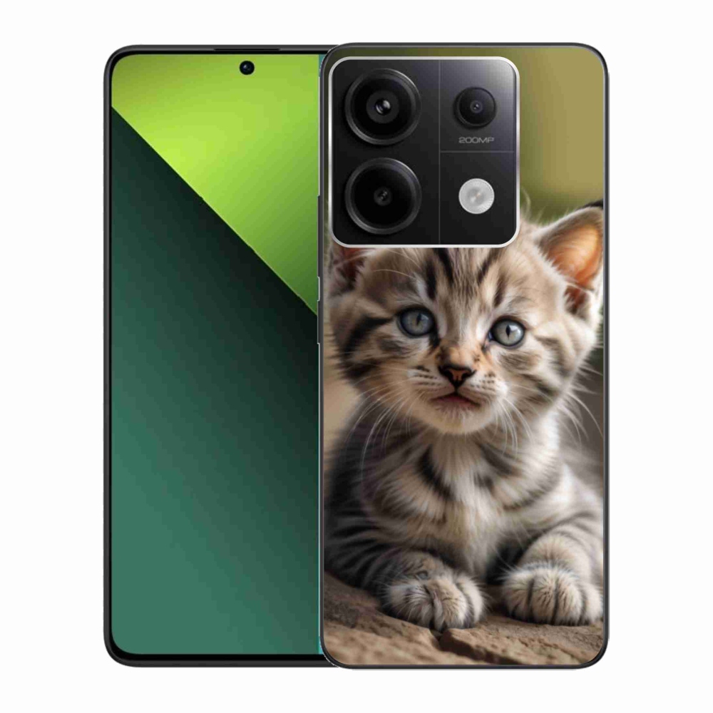 Gél borítás mmCase a Xiaomi Redmi Note 13 Pro 5G/Poco X6 5G számára - aranyos cica 9