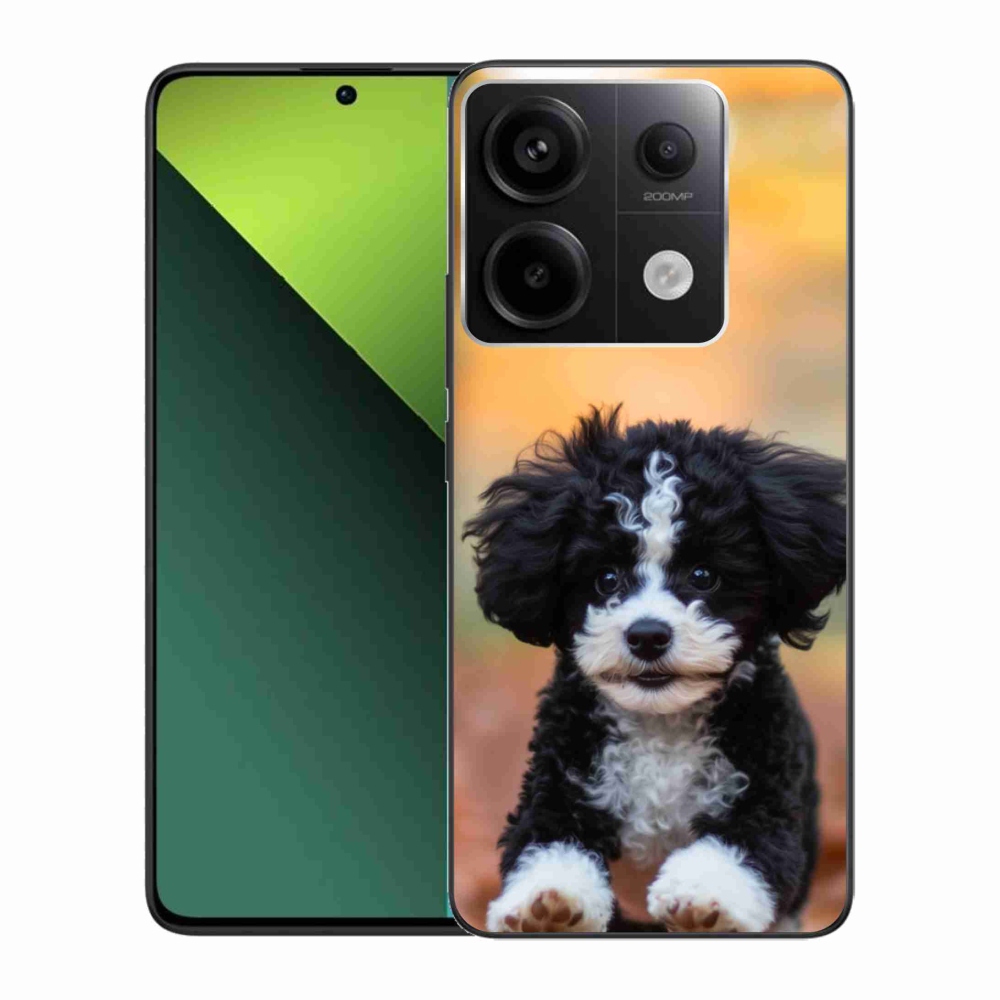 Gél borítás mmCase a Xiaomi Redmi Note 13 Pro 5G/Poco X6 5G számára - aranyos kiskutya 2