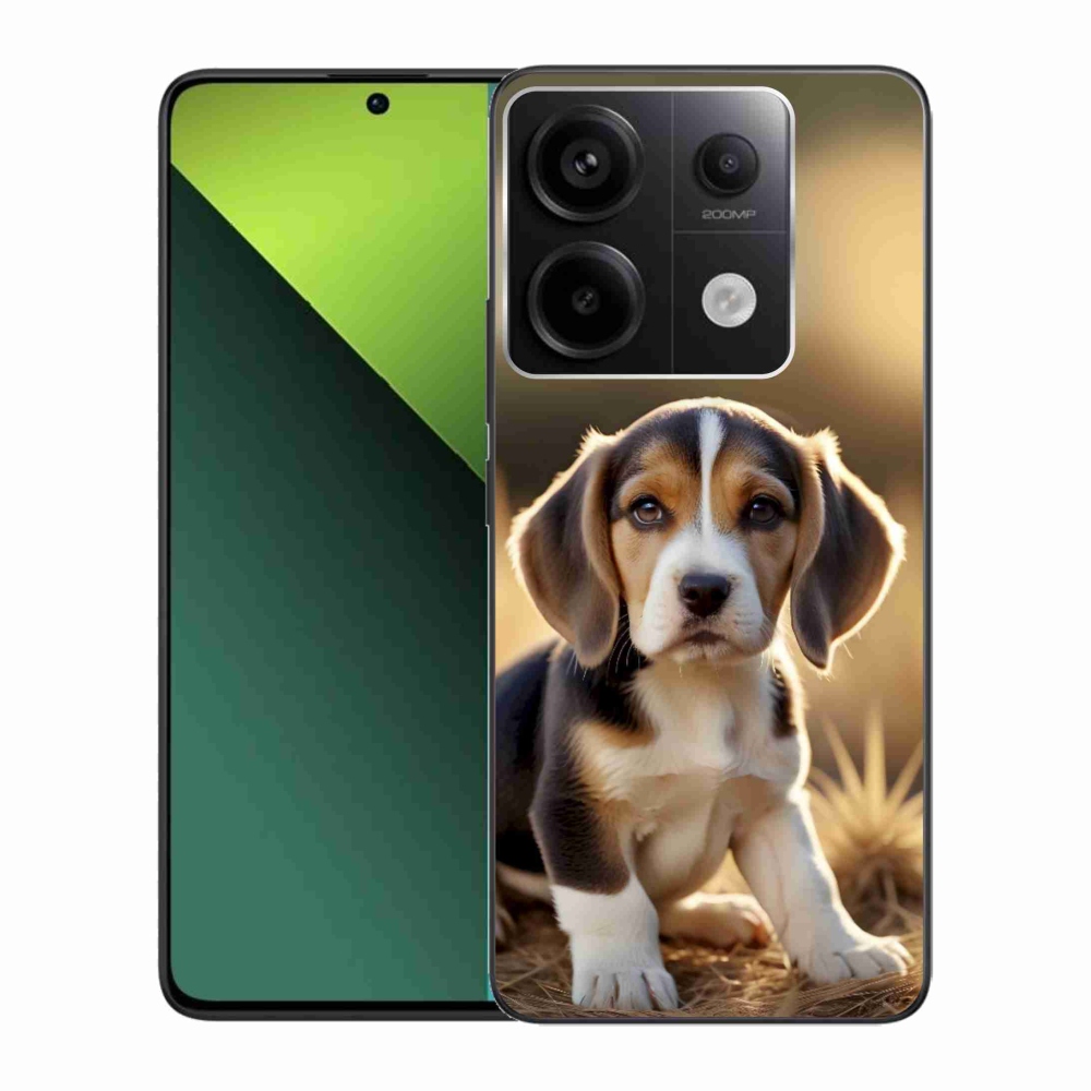 Zselés borítás mmCase a Xiaomi Redmi Note 13 Pro 5G/Poco X6 5G számára - aranyos bézs színű
