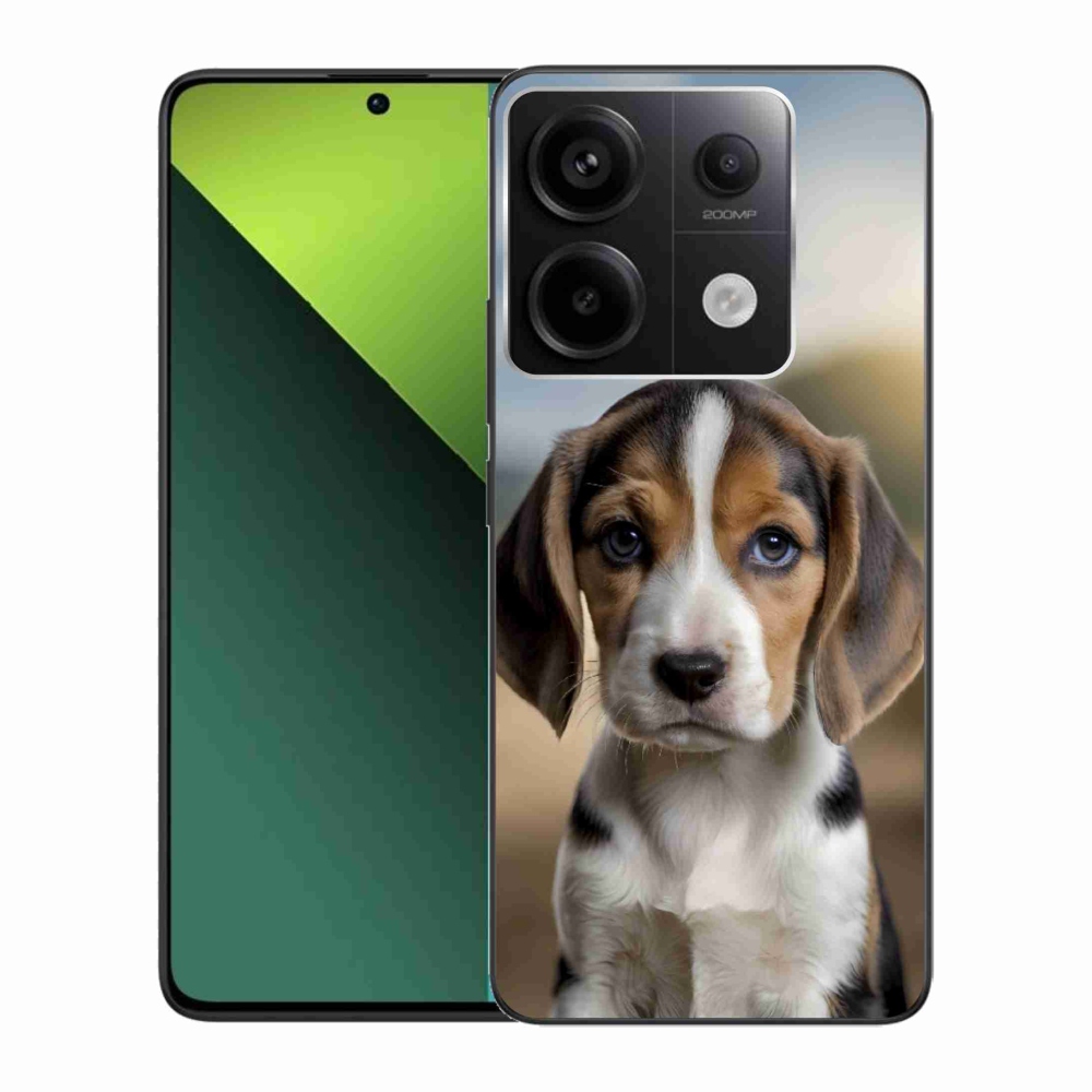 Zselés borítás mmCase a Xiaomi Redmi Note 13 Pro 5G/Poco X6 5G számára - aranyos bézs színű