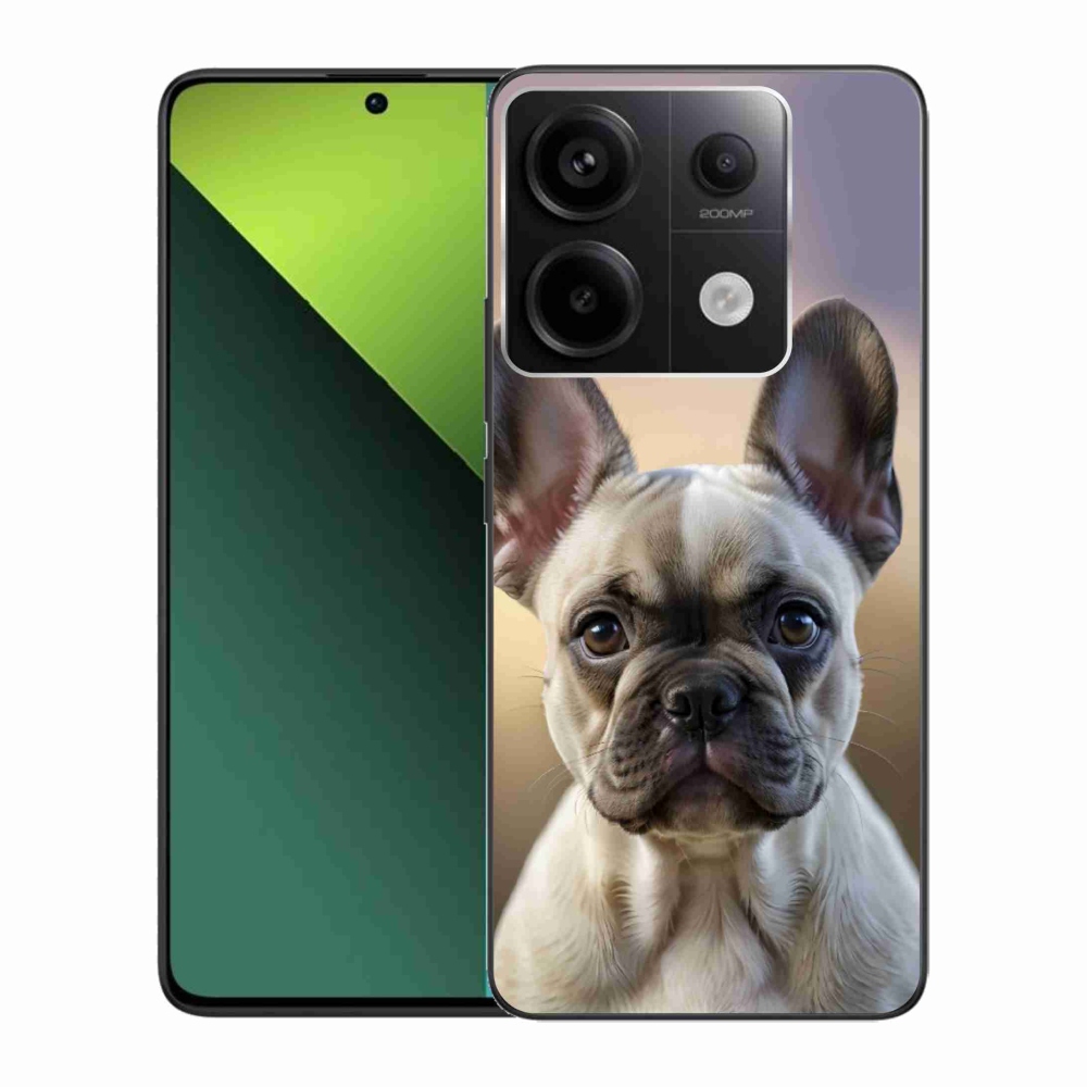Gél borítás mmCase a Xiaomi Redmi Note 13 Pro 5G/Poco X6 5G számára - aranyos francia bulldog