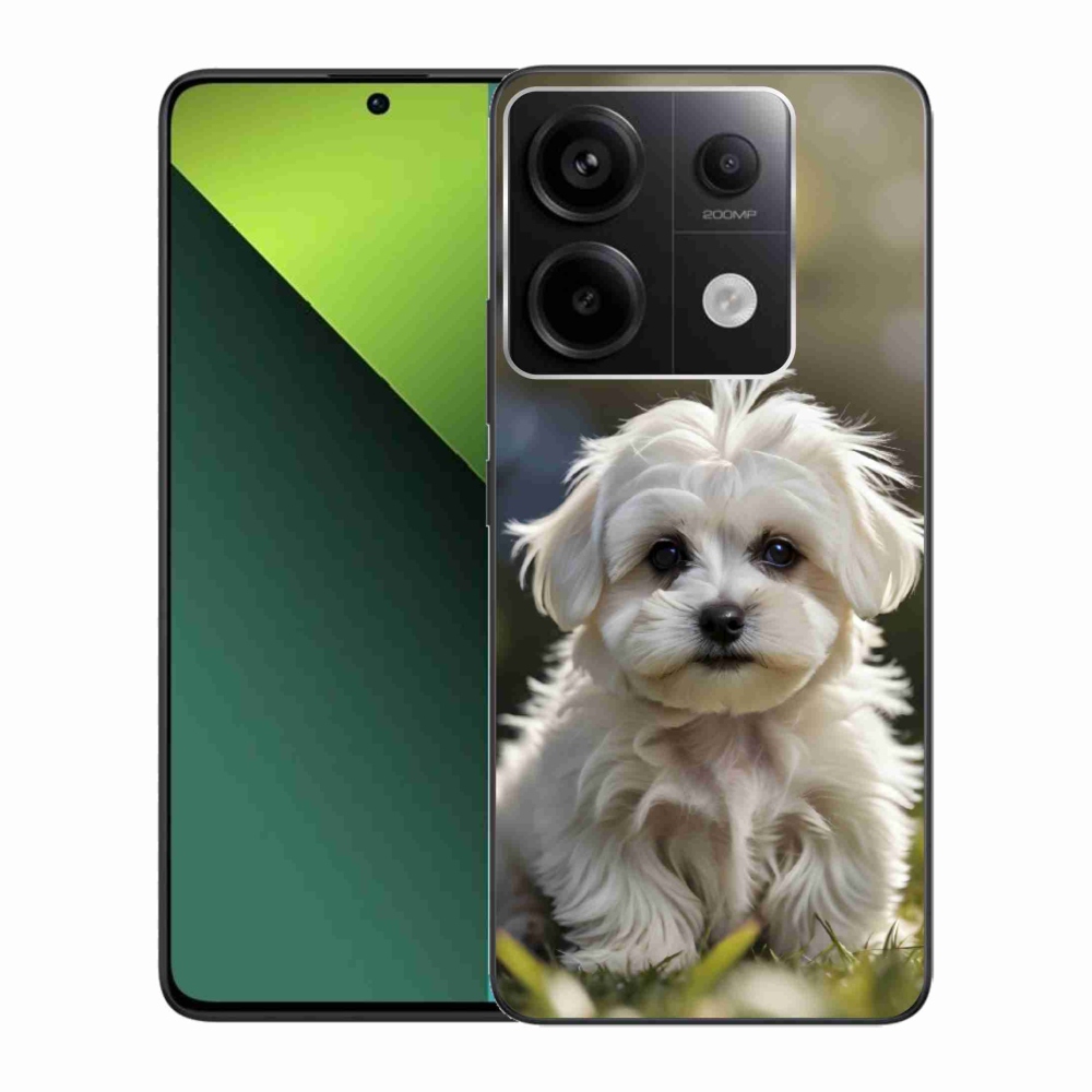 Gél borítás mmCase a Xiaomi Redmi Note 13 Pro 5G/Poco X6 5G számára - aranyos máltai kutya