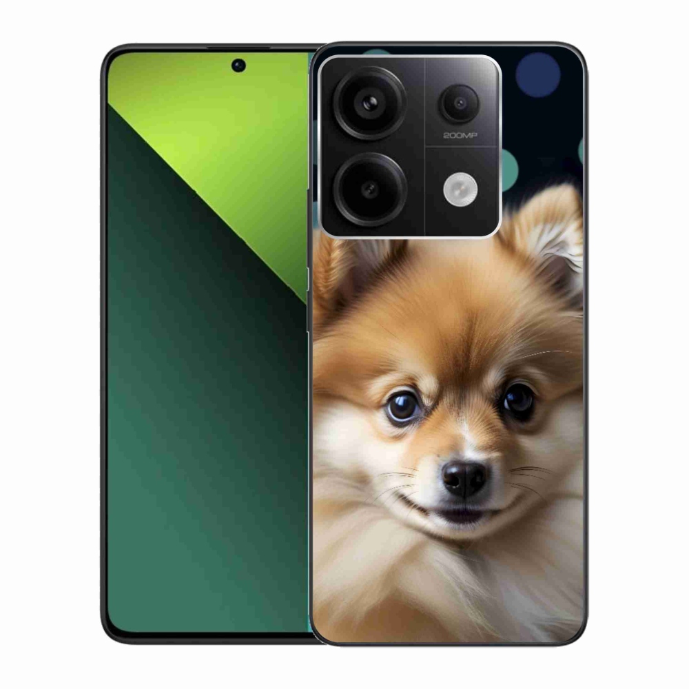 Gél borítás mmCase a Xiaomi Redmi Note 13 Pro 5G/Poco X6 5G számára - aranyos pomerániai kutya