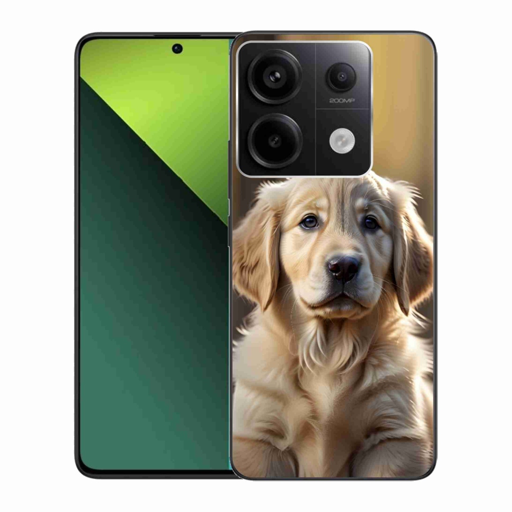 Gél borítás mmCase a Xiaomi Redmi Note 13 Pro 5G/Poco X6 5G számára - aranyos arany retriever