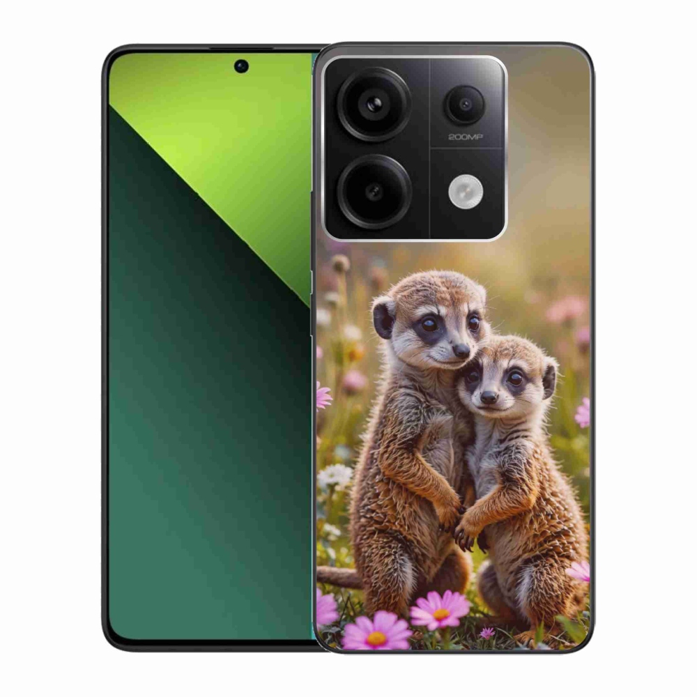 Gél borítás mmCase a Xiaomi Redmi Note 13 Pro 5G/Poco X6 5G - suricate duo számára