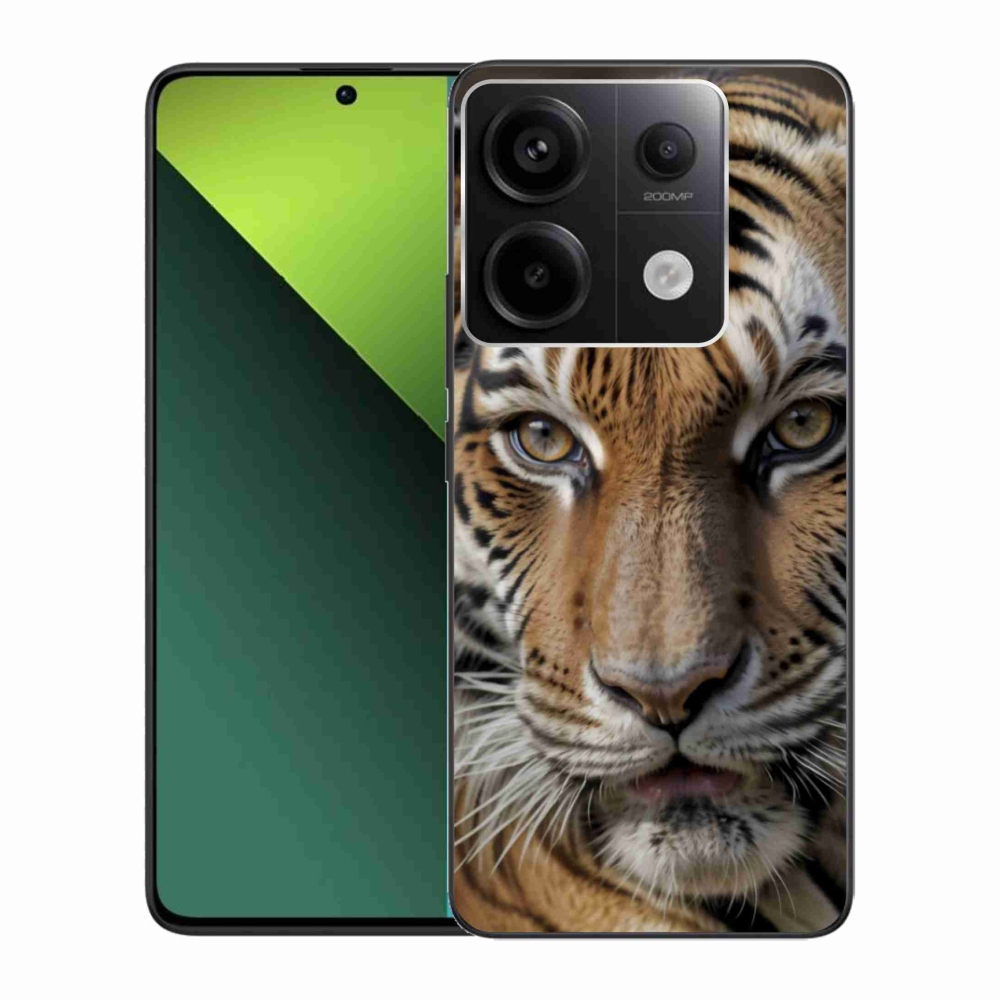 Gél borítás mmCase a Xiaomi Redmi Note 13 Pro 5G/Poco X6 5G számára - tigris nézet