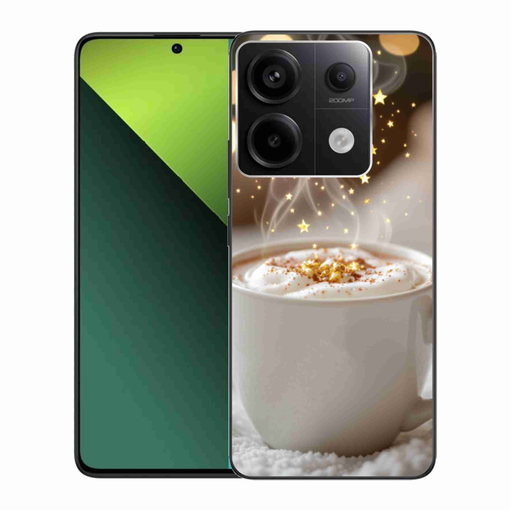 Gél borítás mmCase a Xiaomi Redmi Note 13 Pro 5G/Poco X6 5G számára - karácsonyi forró ital