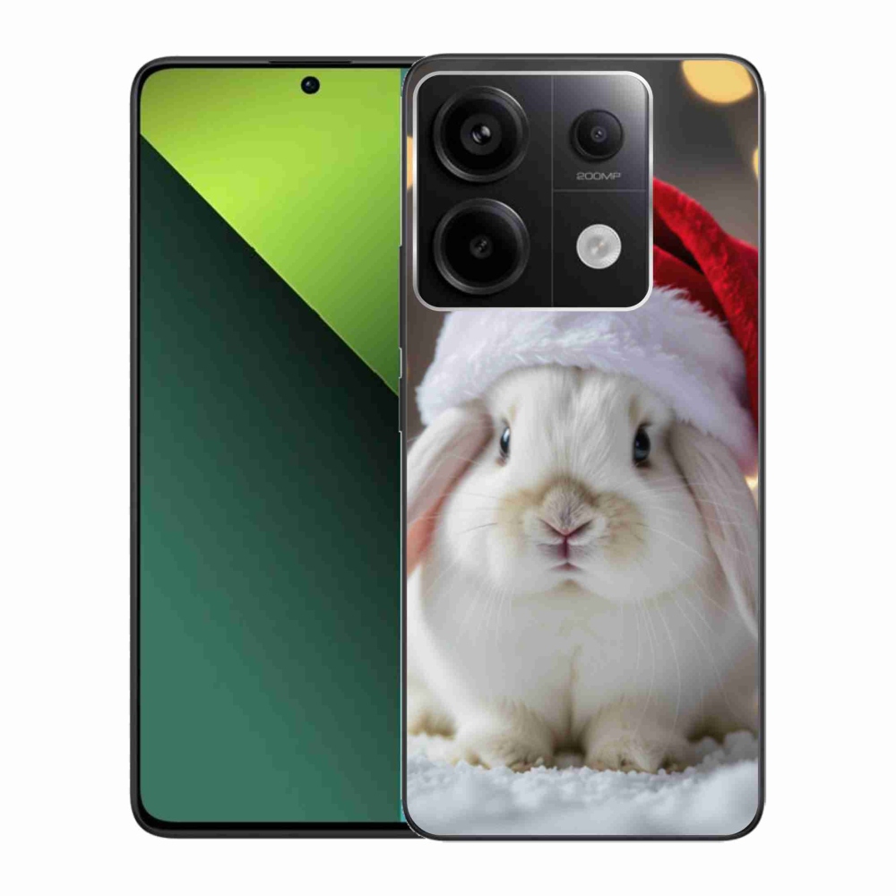 Gél borítás mmCase a Xiaomi Redmi Note 13 Pro 5G/Poco X6 5G számára - karácsonyi nyúl