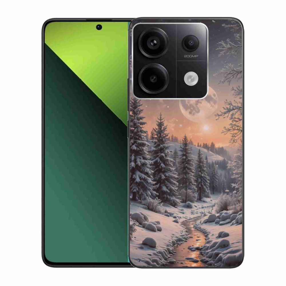 Gél borítás mmCase a Xiaomi Redmi Note 13 Pro 5G/Poco X6 5G - téli táj 2