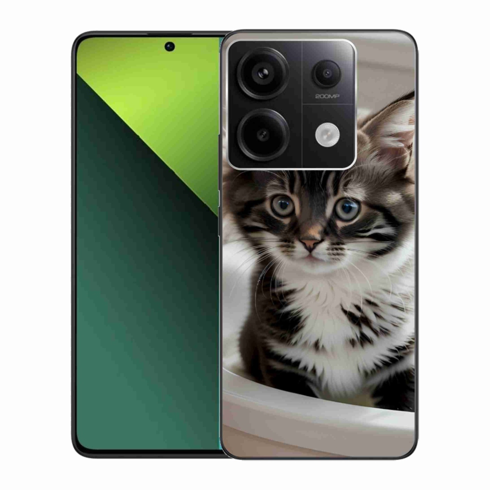 Gél borítás mmCase a Xiaomi Redmi Note 13 Pro 5G/Poco X6 5G számára - kíváncsi baba