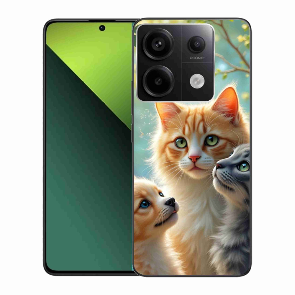 Gél borítás mmCase a Xiaomi Redmi Note 13 Pro 5G/Poco X6 5G - állati barátság 2