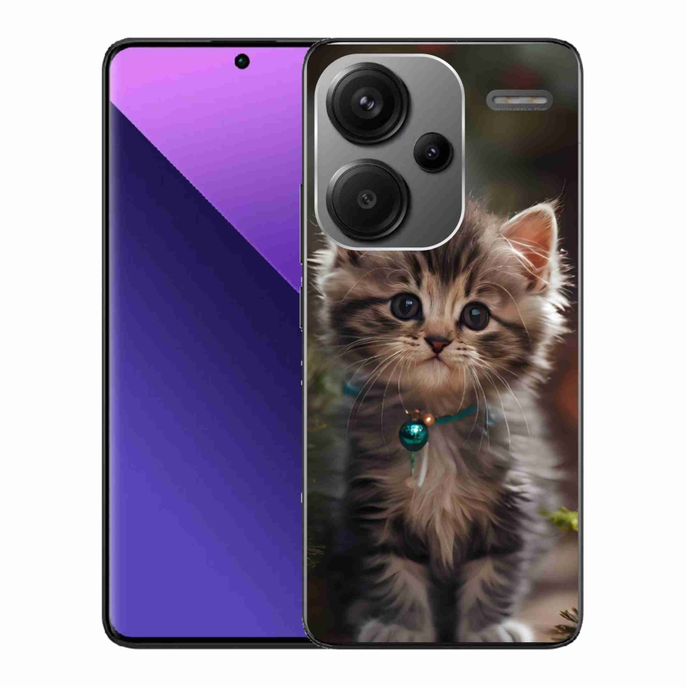 Gél borítás mmCase a Xiaomi Redmi Note 13 Pro+ 5G számára - aranyos cica 11