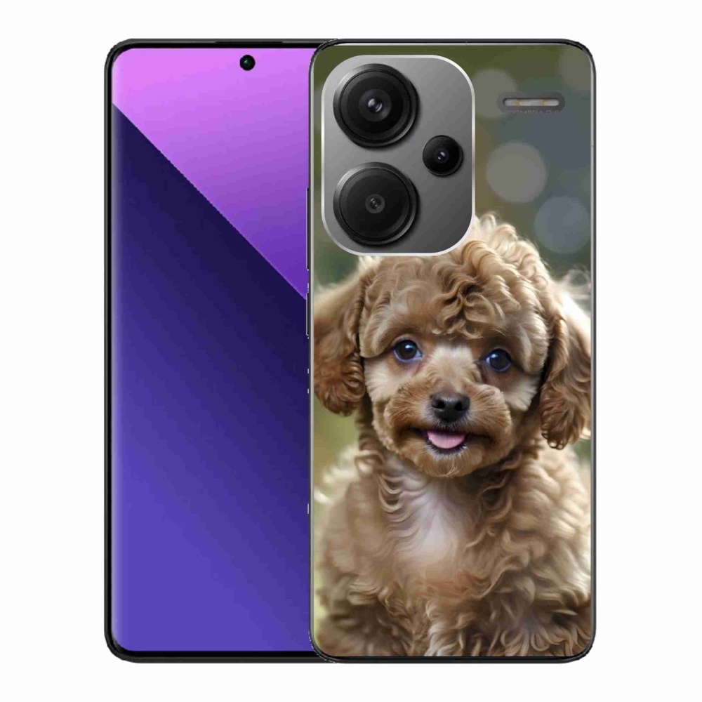 Gél borítás mmCase a Xiaomi Redmi Note 13 Pro+ 5G számára - aranyos uszkár