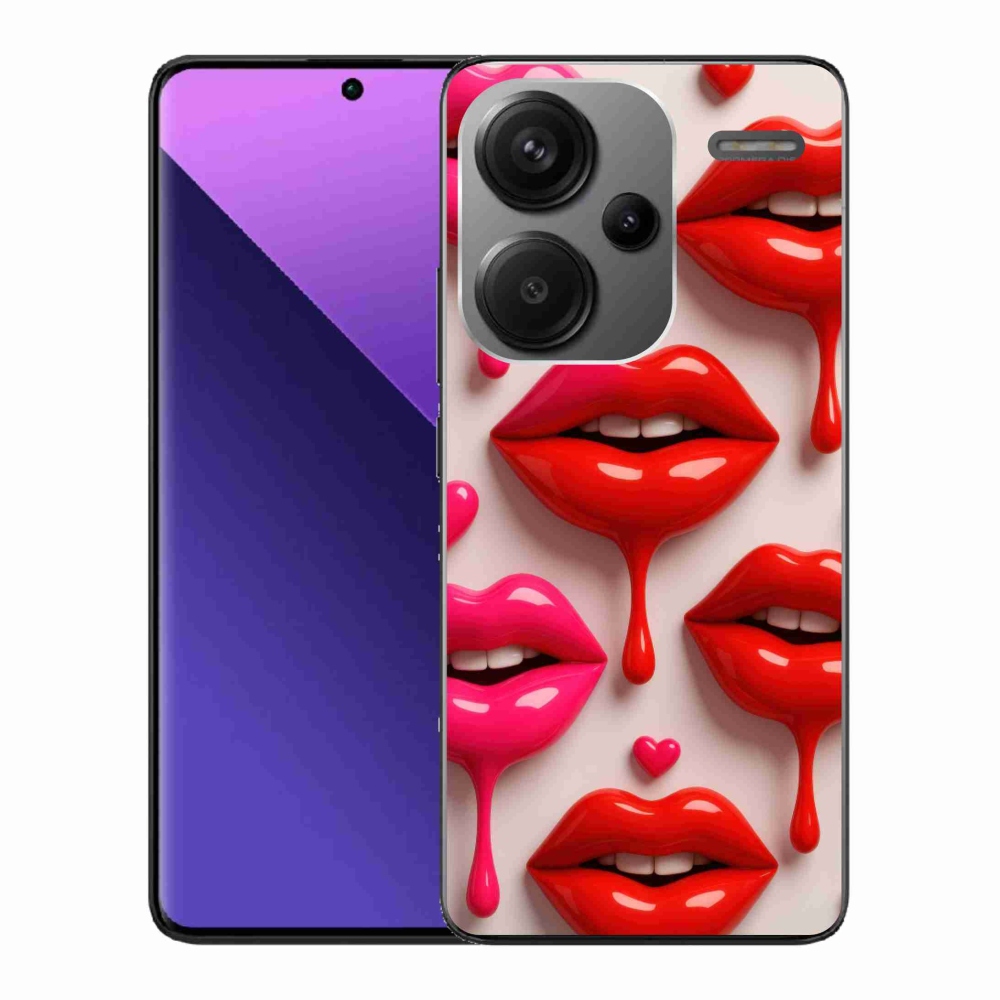 Gél borítás mmCase a Xiaomi Redmi Note 13 Pro+ 5G - ajkak 2