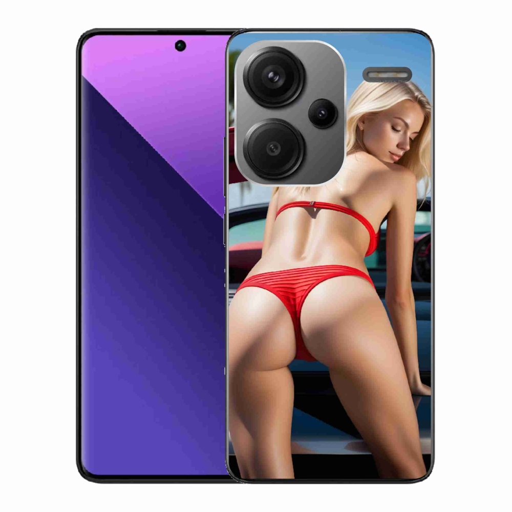 Gél borítás mmCase a Xiaomi Redmi Note 13 Pro+ 5G - szexi nő 2