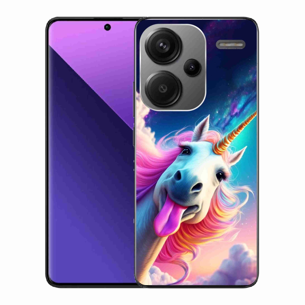 Gél borítás mmCase a Xiaomi Redmi Note 13 Pro+ 5G - őrült egyszarvúhoz