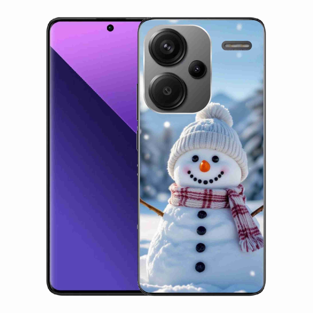 Gél borítás mmCase a Xiaomi Redmi Note 13 Pro+ 5G - hóember 3