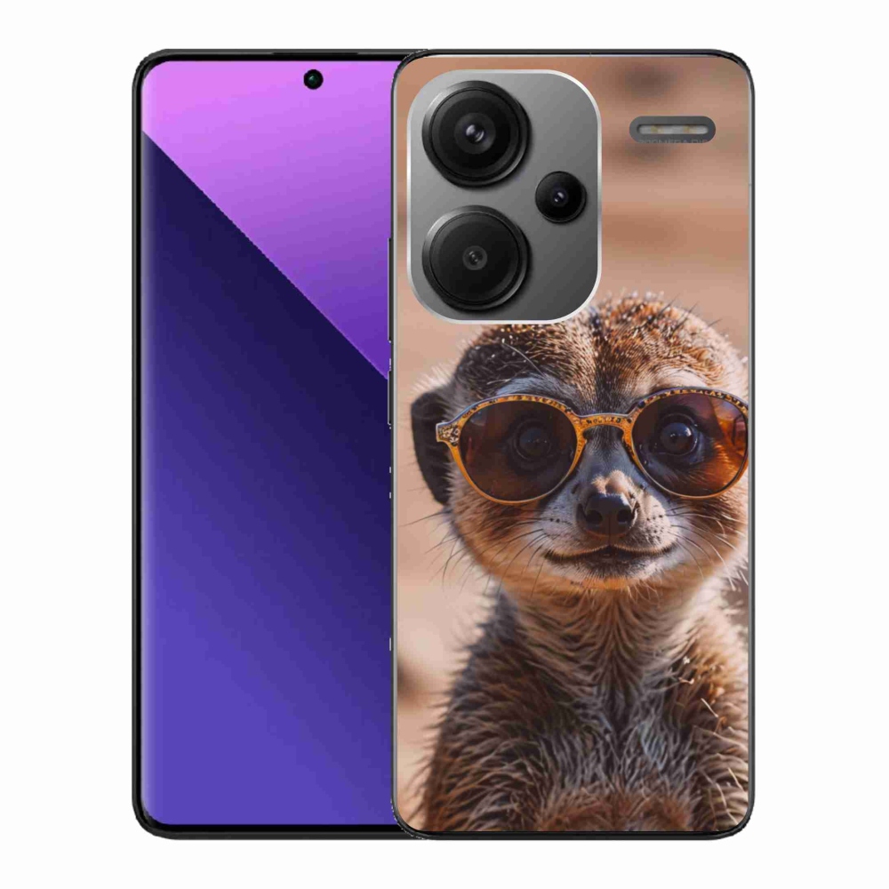 Gél borítás mmCase a Xiaomi Redmi Note 13 Pro+ 5G számára - stílusos surikata