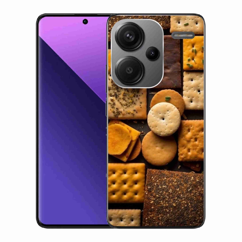 Gél borítás mmCase a Xiaomi Redmi Note 13 Pro+ 5G - kekszek számára