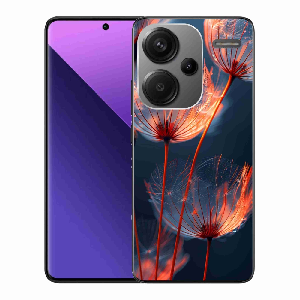 Gél borítás mmCase a Xiaomi Redmi Note 13 Pro+ 5G számára - világító pehely