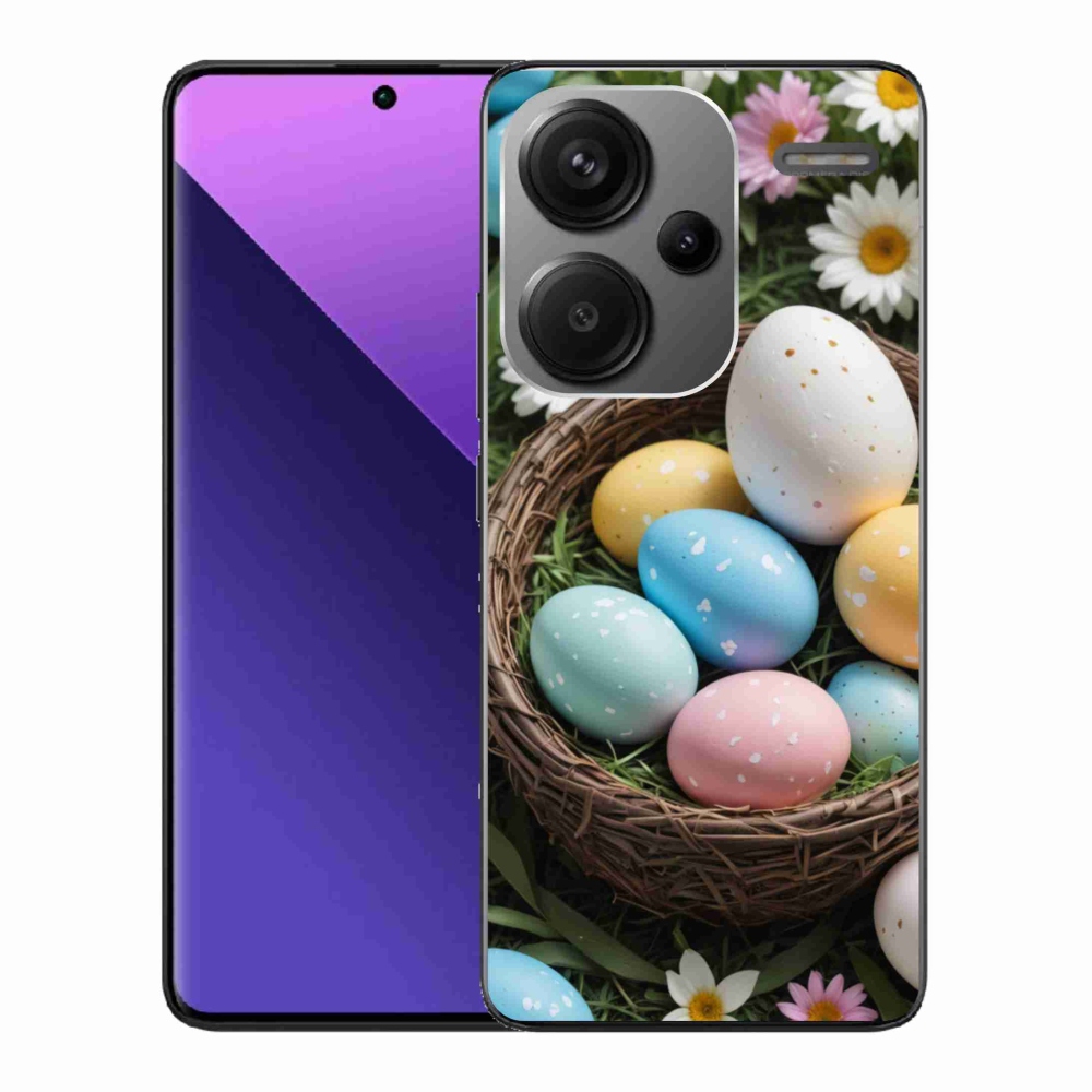 Gél borítás mmCase a Xiaomi Redmi Note 13 Pro+ 5G számára - Húsvéti tojások 2