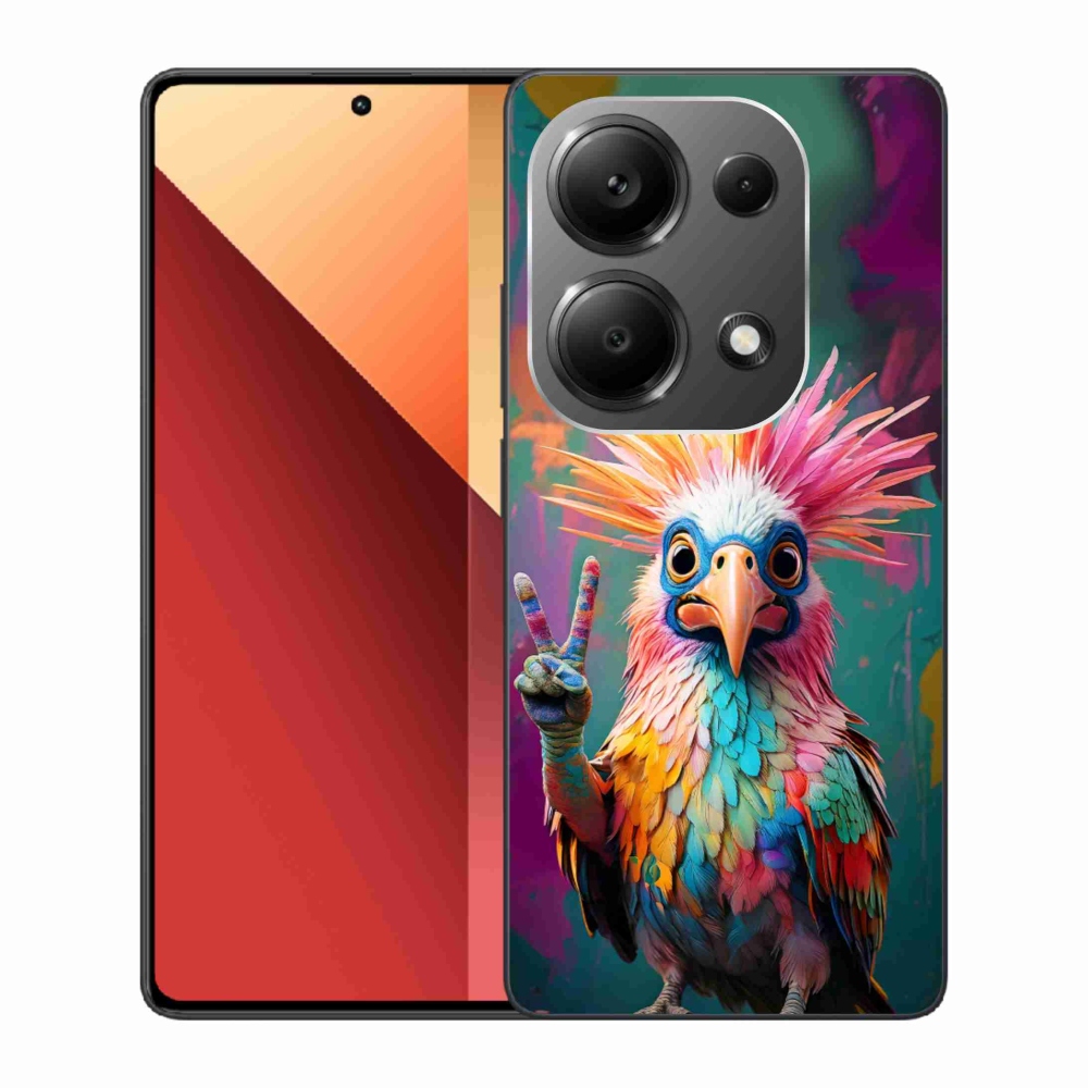 Gél borítás mmCase a Xiaomi Redmi Note 13 Pro/Poco M6 Pro számára - szín lázadás