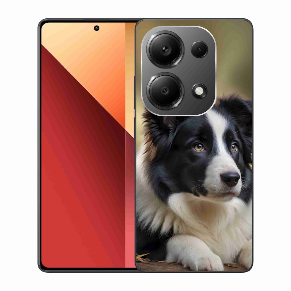 Gél borítás mmCase a Xiaomi Redmi Note 13 Pro/Poco M6 Pro - border colie 2