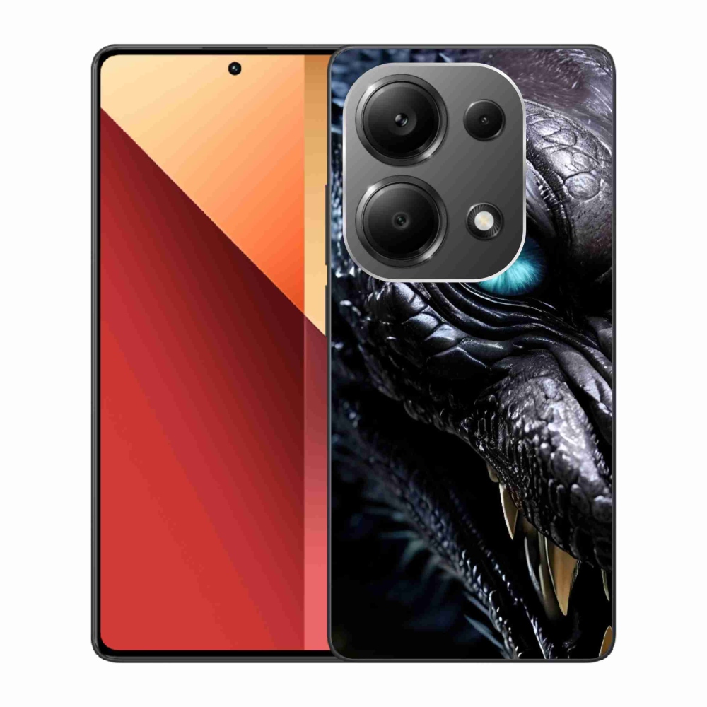 Gél borítás mmCase a Xiaomi Redmi Note 13 Pro/Poco M6 Pro számára - sárkány nézet