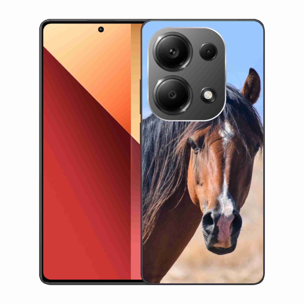Gél borító mmCase a Xiaomi Redmi Note 13 Pro/Poco M6 Pro - nyugodt lóhoz
