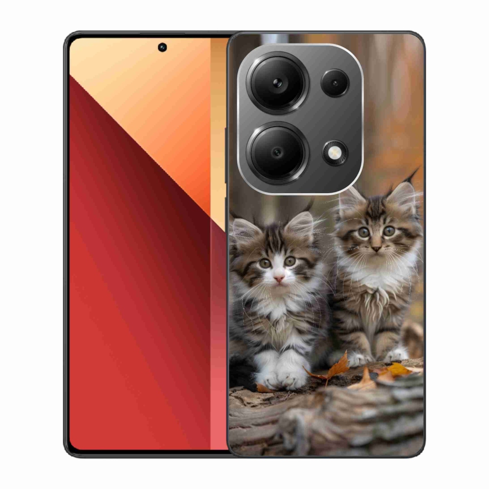Gél borítás mmCase a Xiaomi Redmi Note 13 Pro/Poco M6 Pro - cat duo 3 számára
