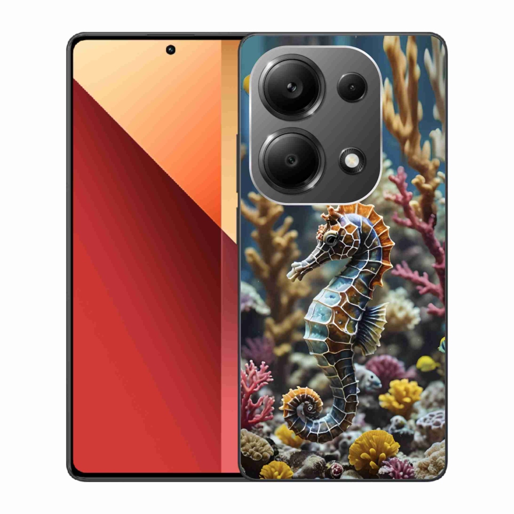 Gél borítás mmCase a Xiaomi Redmi Note 13 Pro/Poco M6 Pro számára - csikóhal 2