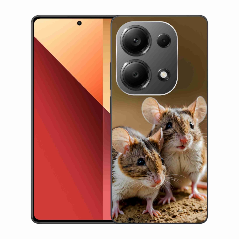 Gél borítás mmCase a Xiaomi Redmi Note 13 Pro/Poco M6 Pro - egér duóhoz