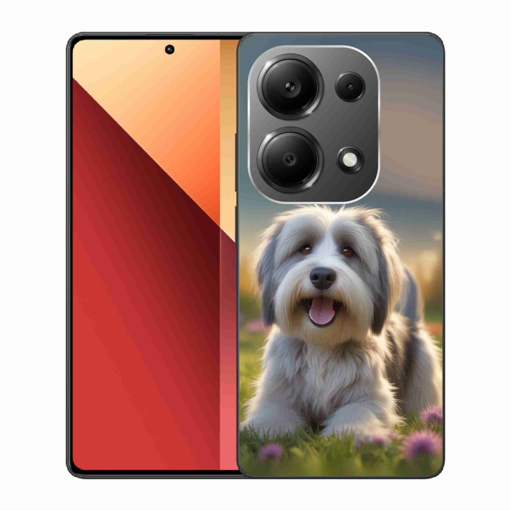 Gél borítás mmCase a Xiaomi Redmi Note 13 Pro/Poco M6 Pro számára - aranyos havannai kutya