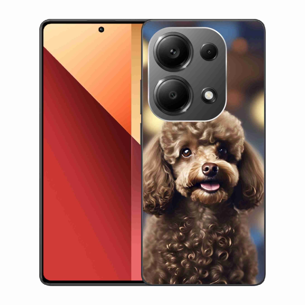 Gél borítás mmCase a Xiaomi Redmi Note 13 Pro/Poco M6 Pro - aranyos uszkárhoz