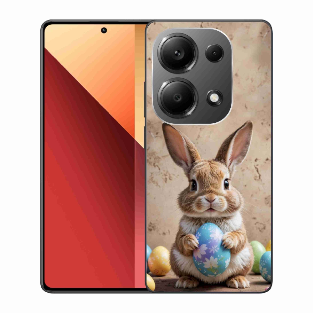 Gél borítás mmCase a Xiaomi Redmi Note 13 Pro/Poco M6 Pro számára - Húsvéti nyuszi