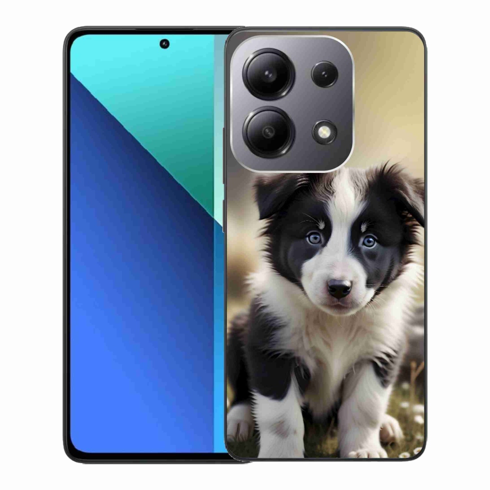 Gél borító mmCase a Xiaomi Redmi Note 13-hoz - aranyos border collie