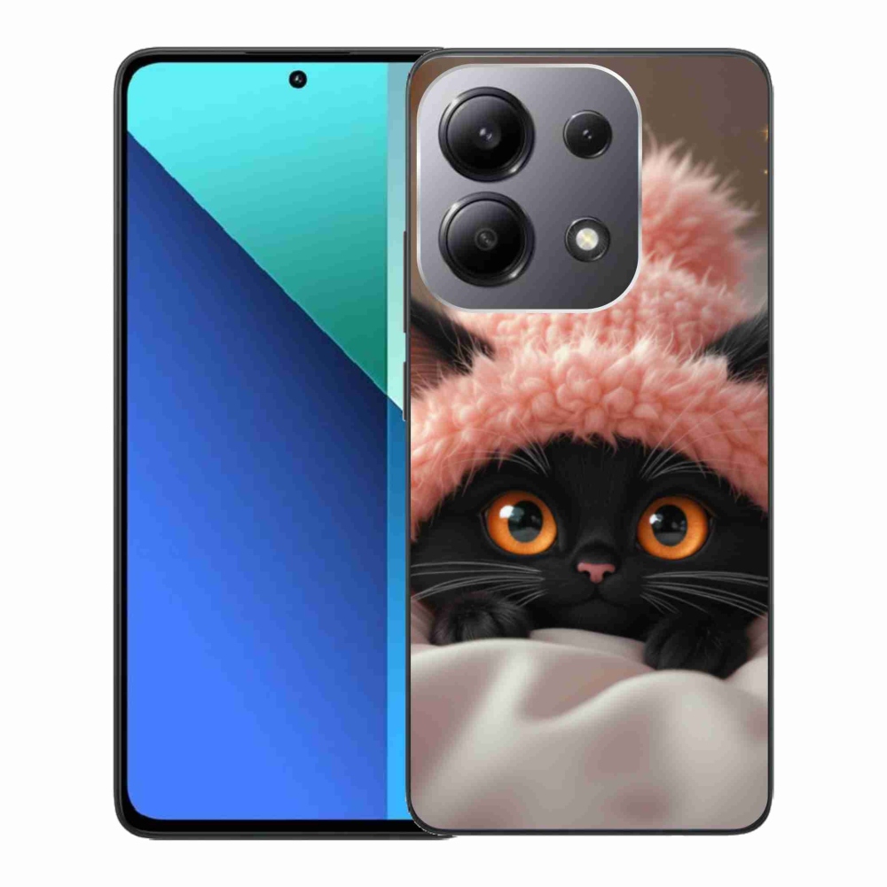 Gél borító mmCase a Xiaomi Redmi Note 13-hoz - aranyos cica 7