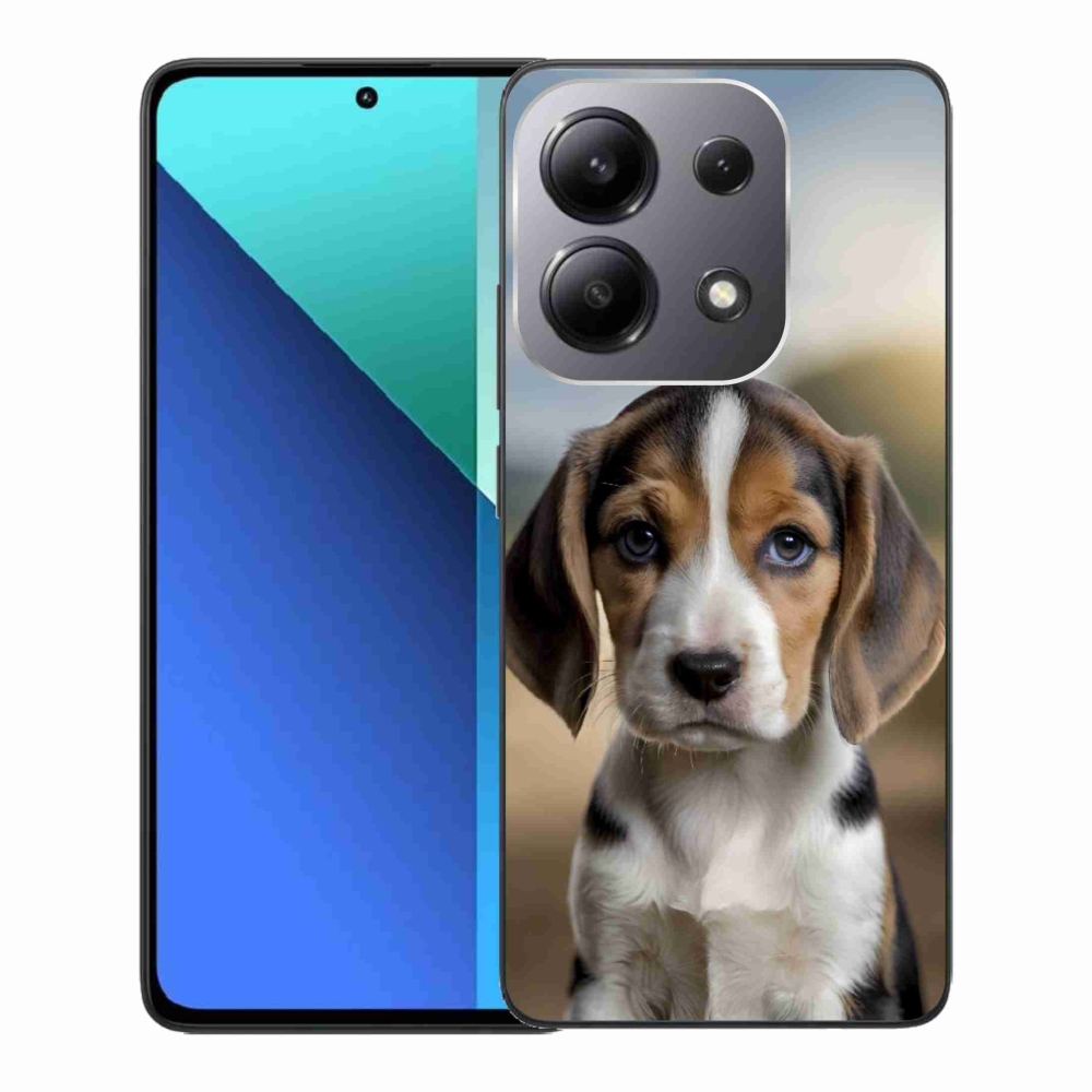 Gél borító mmCase a Xiaomi Redmi Note 13-hoz - aranyos beagle