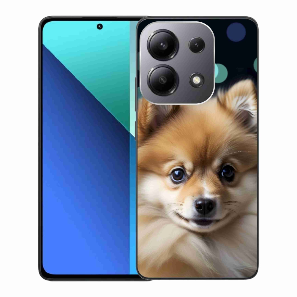 Gél borítás mmCase a Xiaomi Redmi Note 13-hoz - aranyos pomerániai