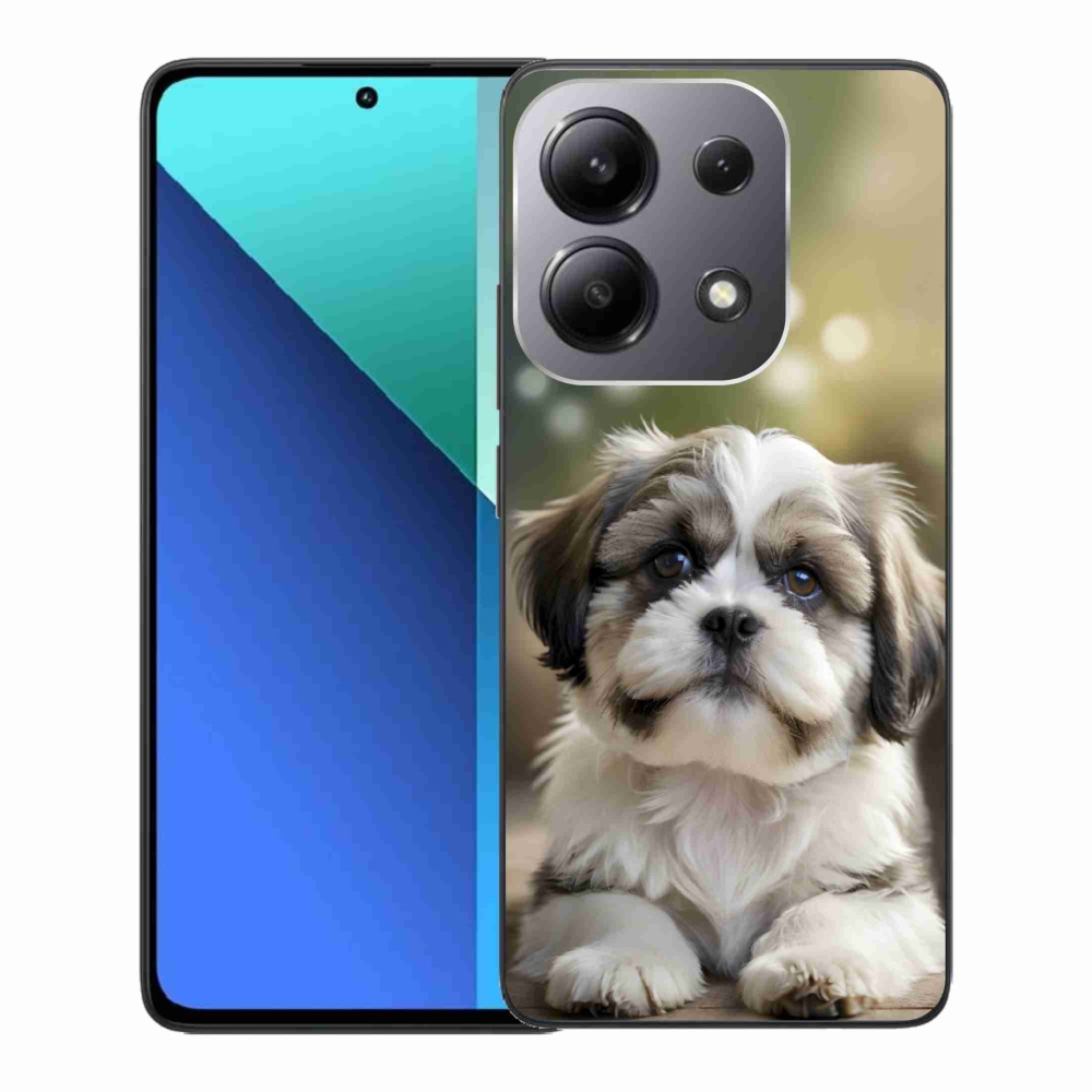 Gél borító mmCase a Xiaomi Redmi Note 13-hoz - aranyos shih-tzu
