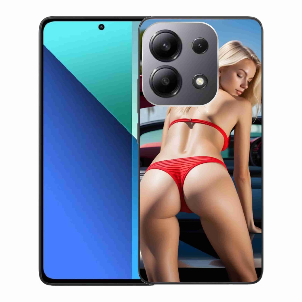 Gél borító mmCase a Xiaomi Redmi Note 13-hoz - szexi nő 2