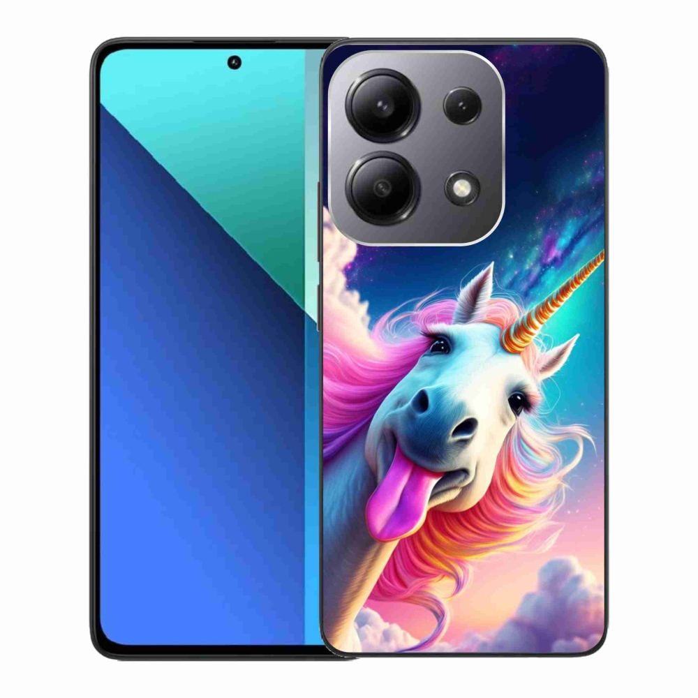 Gél borítás mmCase a Xiaomi Redmi Note 13-hoz - őrült egyszarvú