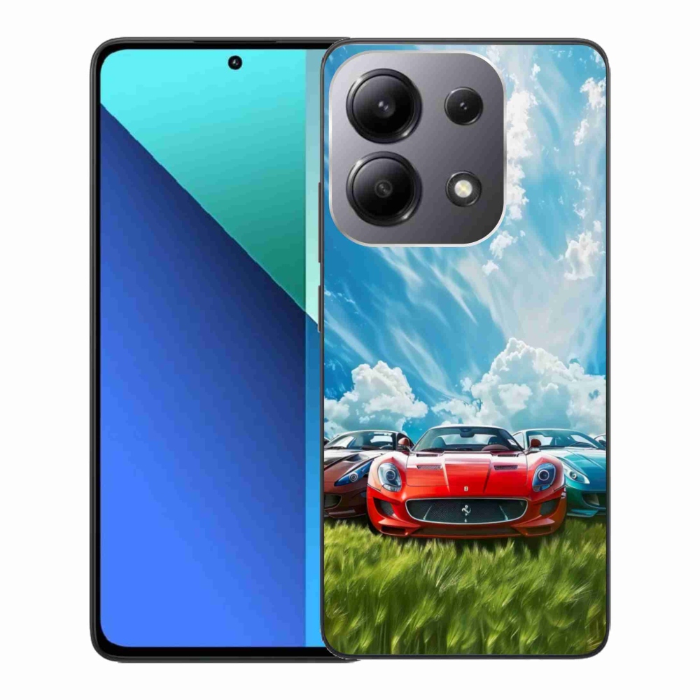 Gél borítás mmCase a Xiaomi Redmi Note 13-hoz - sportkocsikhoz