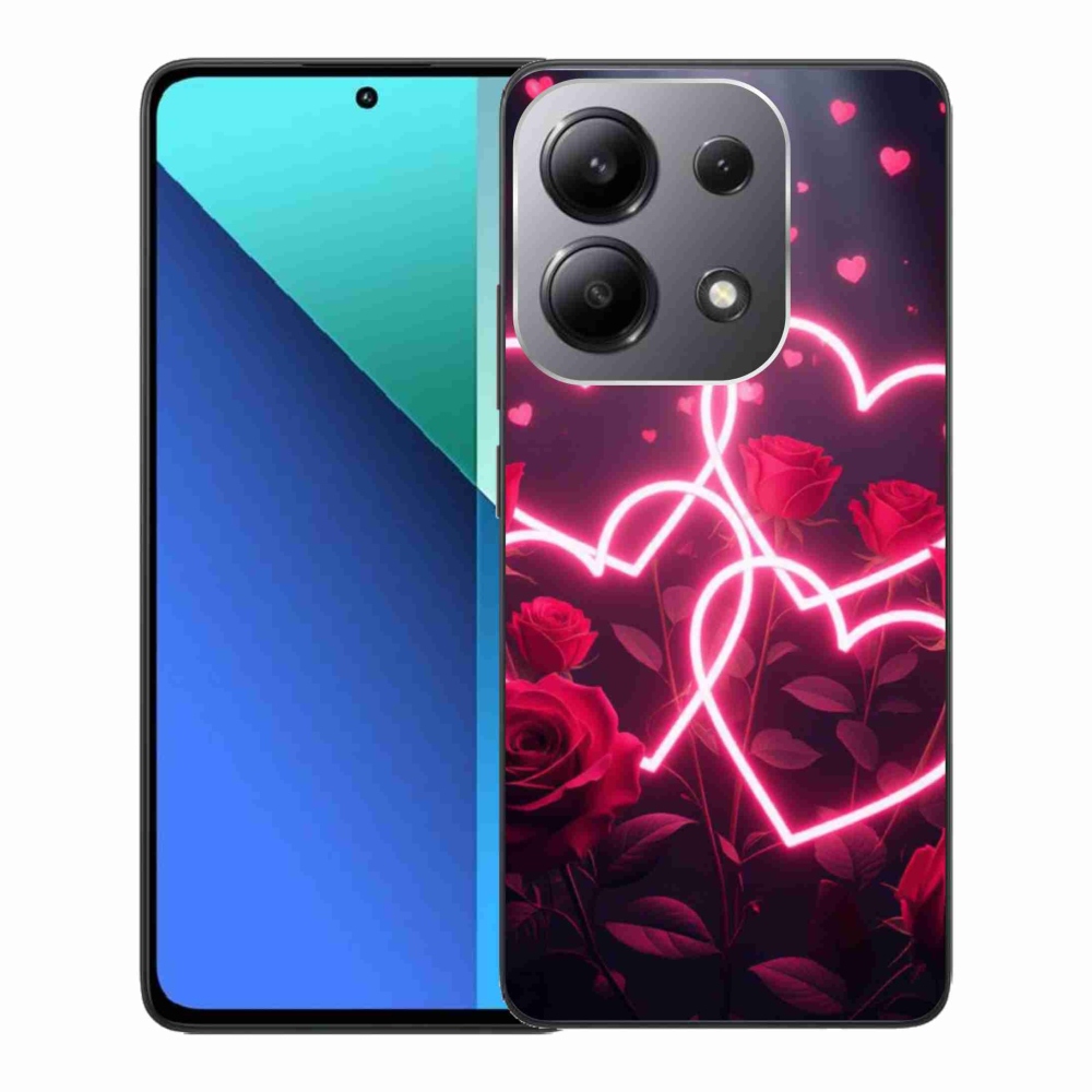 Gél borítás mmCase a Xiaomi Redmi Note 13-hoz - a szeretet szíve