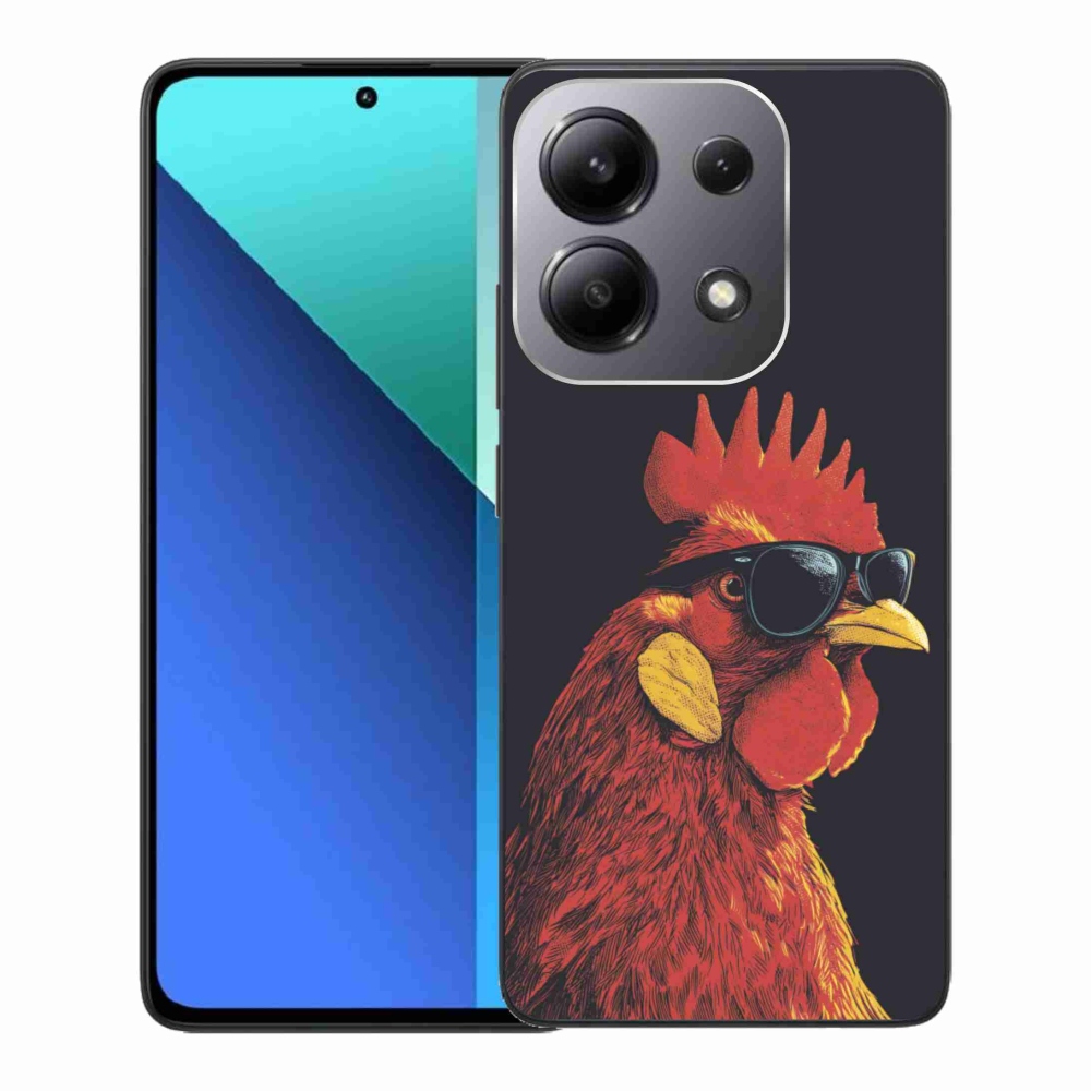 Gél borítás mmCase a Xiaomi Redmi Note 13-hoz - stílusos kakas