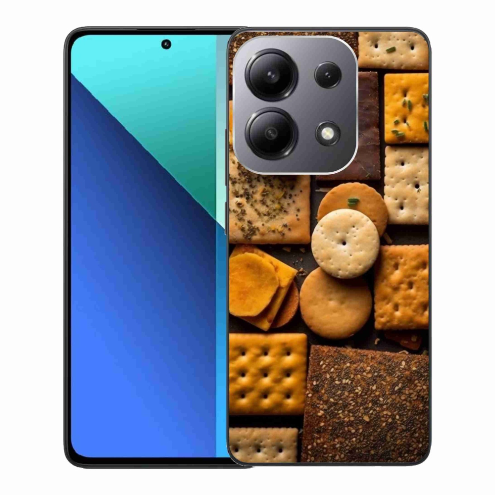 Gél borítás mmCase a Xiaomi Redmi Note 13-hoz - kekszek