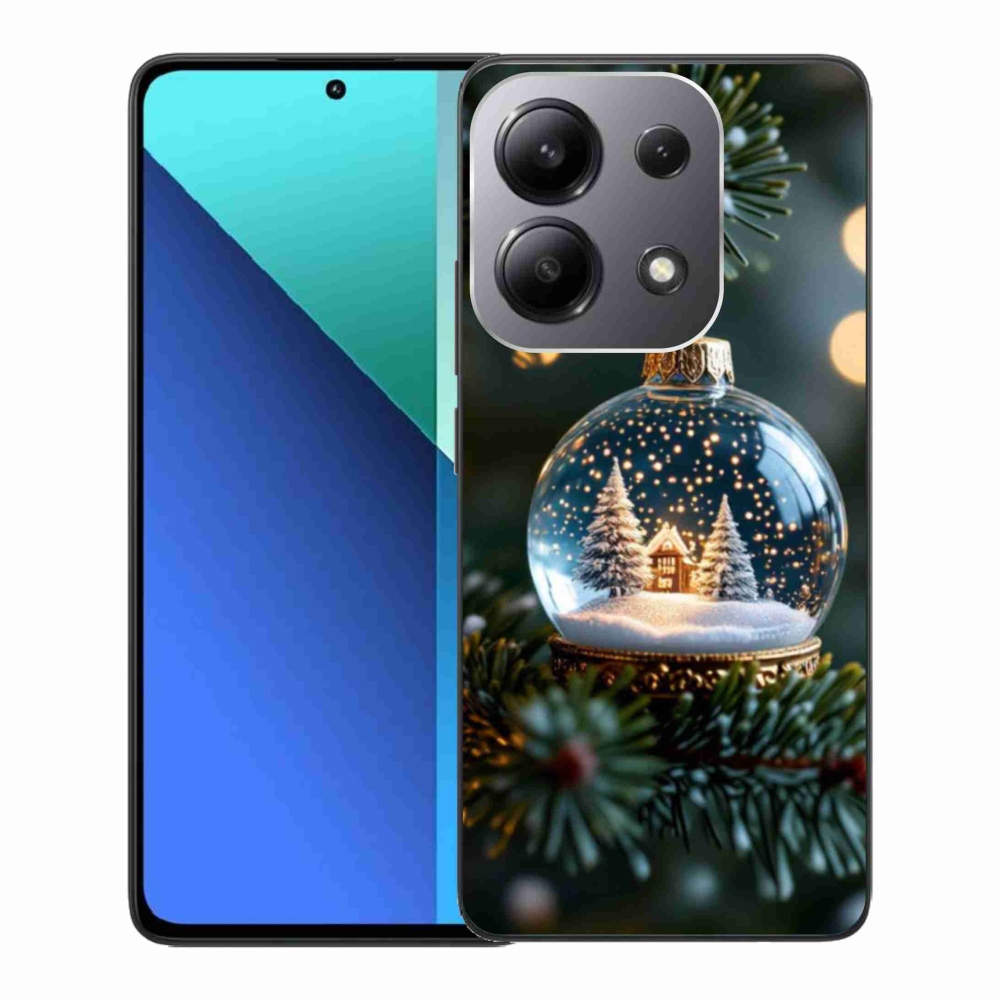 Gél borító mmCase a Xiaomi Redmi Note 13-hoz - Karácsonyi golyók 2