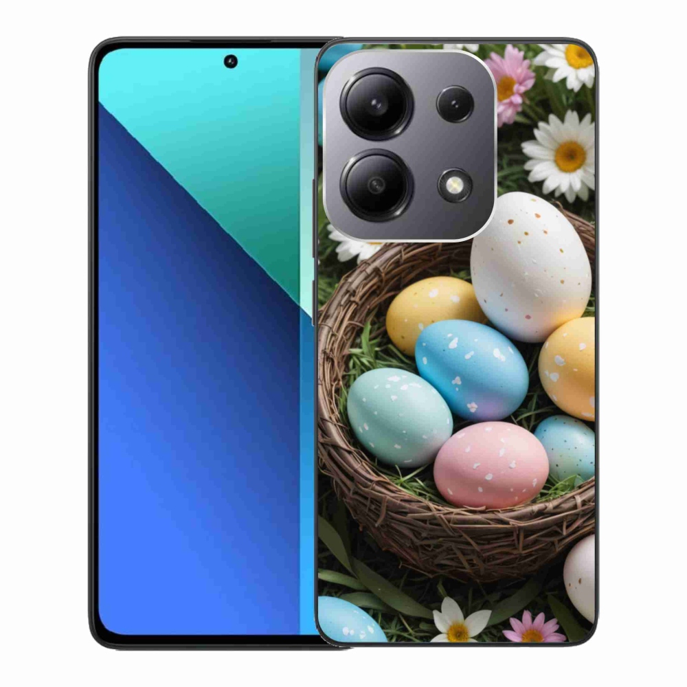 Gél borítás mmCase a Xiaomi Redmi Note 13-hoz - Húsvéti tojások 2