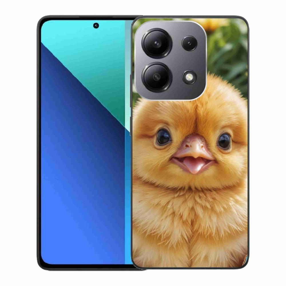 Gél borító mmCase a Xiaomi Redmi Note 13-hoz - boldog csaj